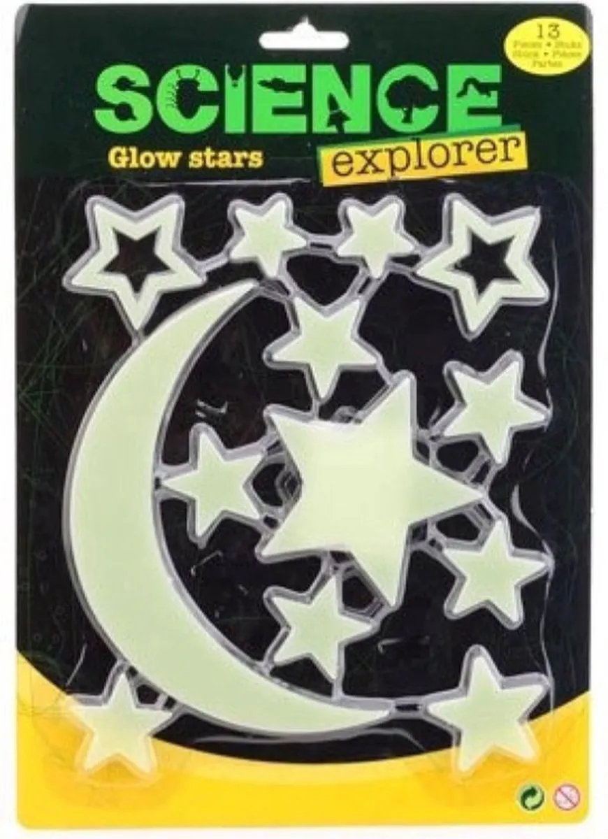 Johntoy Science Explorer Glow-in-the-Dark Set