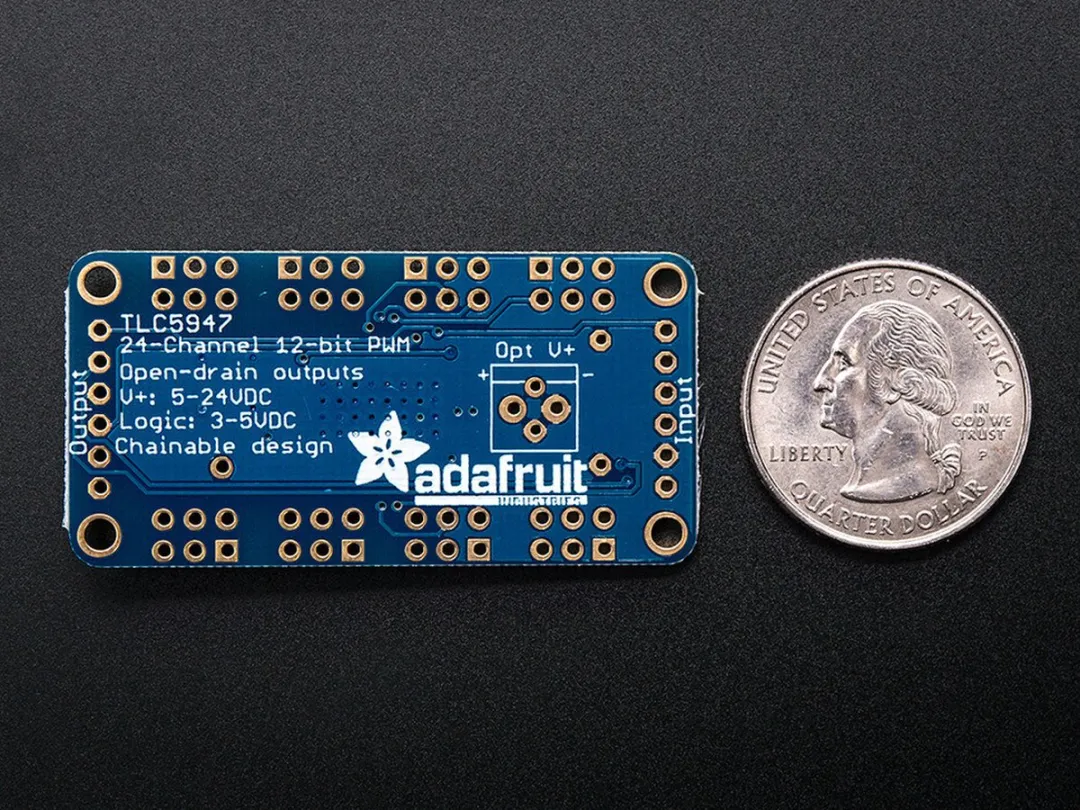 Adafruit 1429 24-Channel 12-bit PWM LED Driver - Meerkleurig