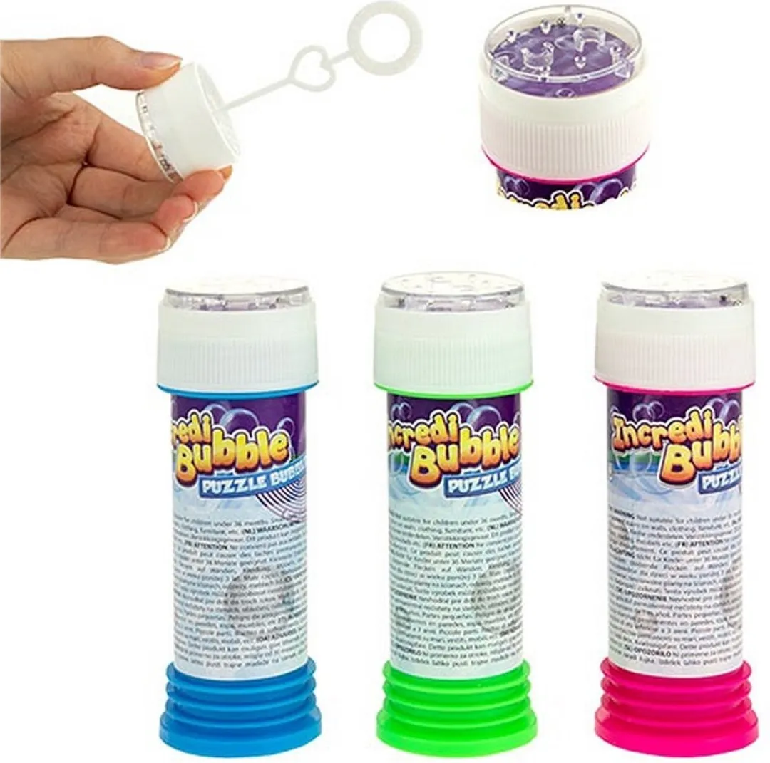 Incredi Bubble Bellenblaas met Spelletje 48 Stuks