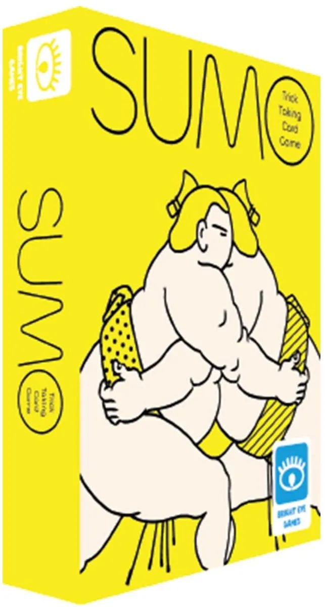 Sumo - Kaartspel - Gezelschapsspel - Voor 2 Spelers - Strategisch en Snel Spel - Engels en Duits - Bright Eye Games