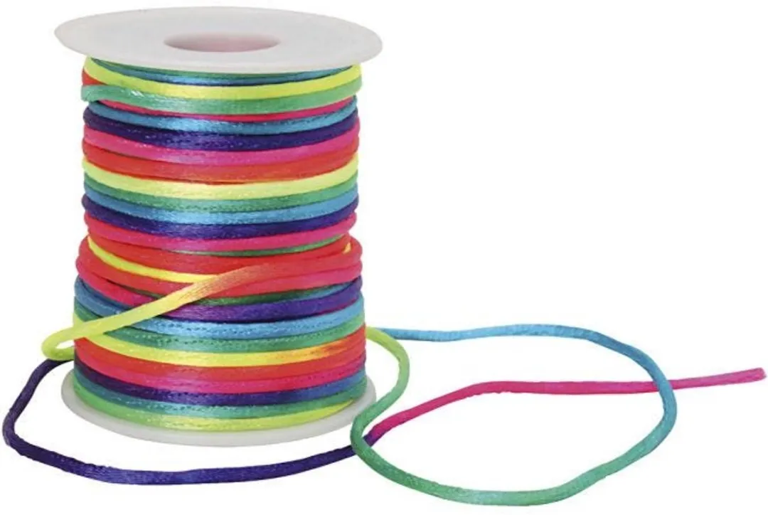 Creativ Company Macramé Koord 2mm Regenboog 40m