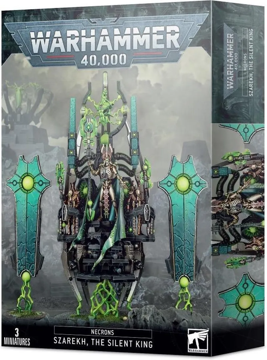 Games Workshop Warhammer 40.000 Szarekh the Silent King Necrons