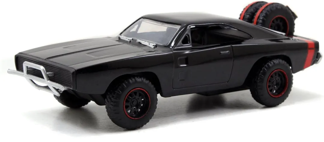 Jada Toys Fast & Furious Jeep Wrangler + Dodge Charger 1:32 - Zwart/Zilver