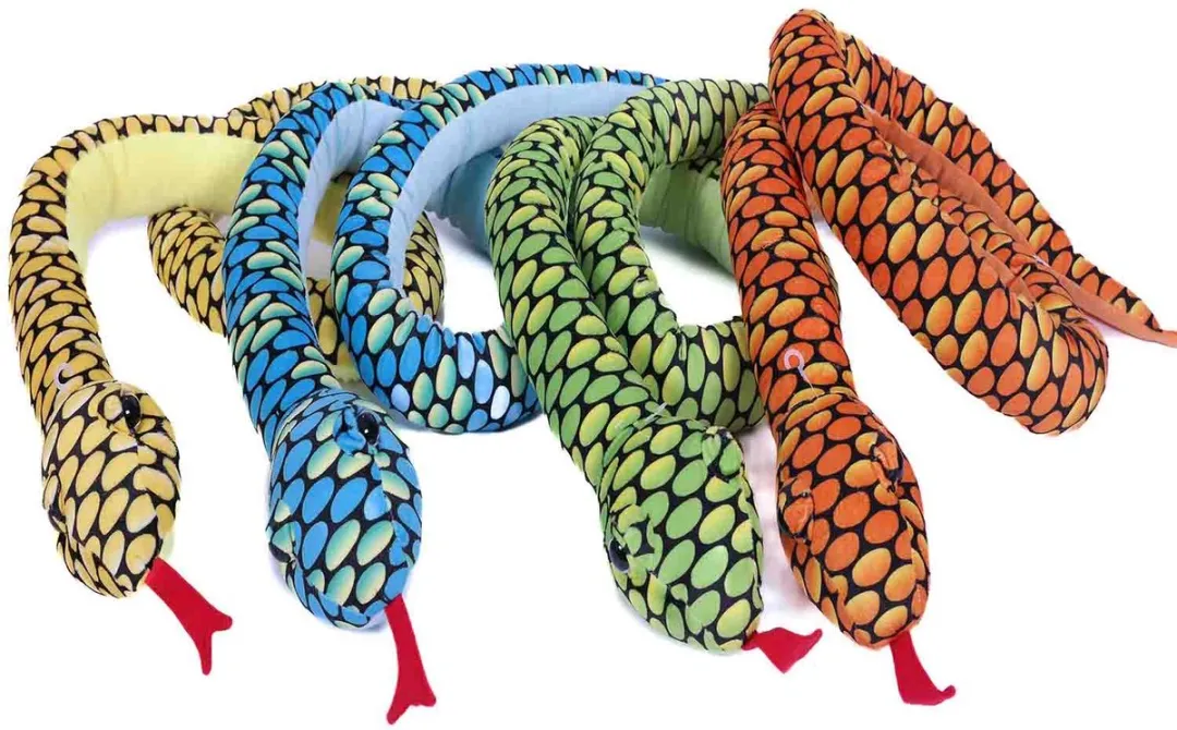 PIA Soft Toys Pluche Slang Knuffels Set
