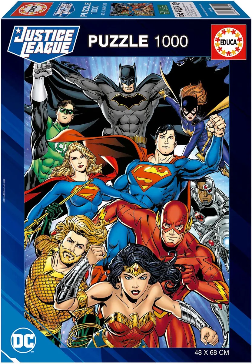 Educa Justice League Puzzel 1000 Stuks