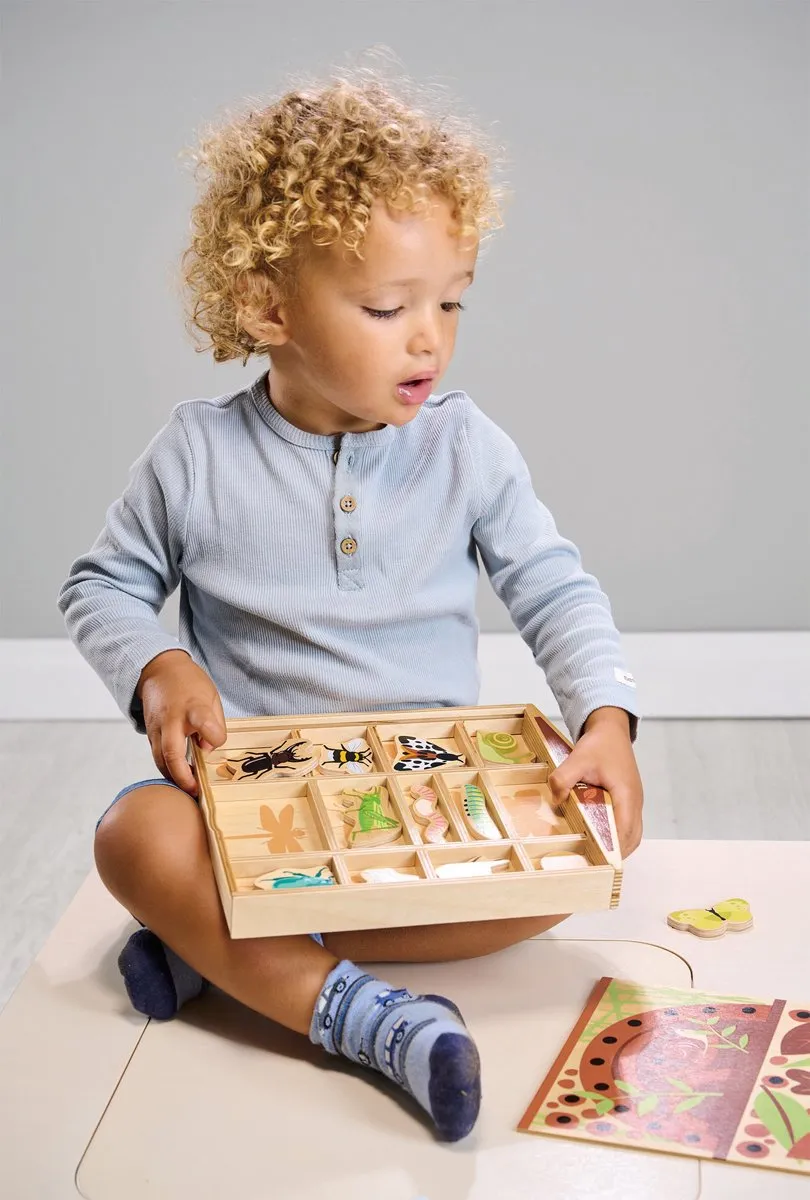 Tender Leaf Toys Insectenhotel 4608487 - 20,2x26,3x3cm - Print