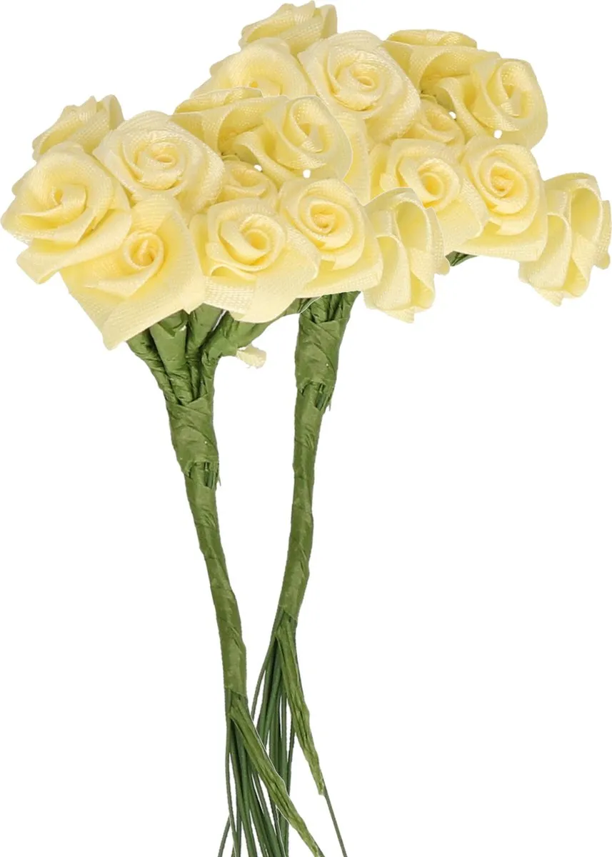 Rayher Decoratie Roosjes Satin