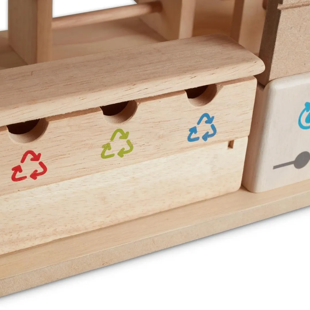 Plantoys Meerkleurig Poppenhuis met Meubels