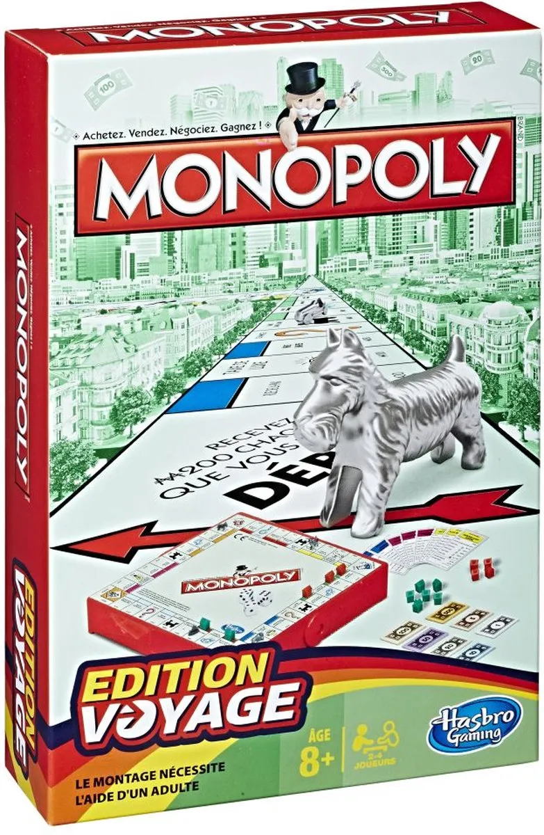Hasbro Gaming Monopoly Grab & Go - 2-6 Spelers - afbeelding 6 van 6