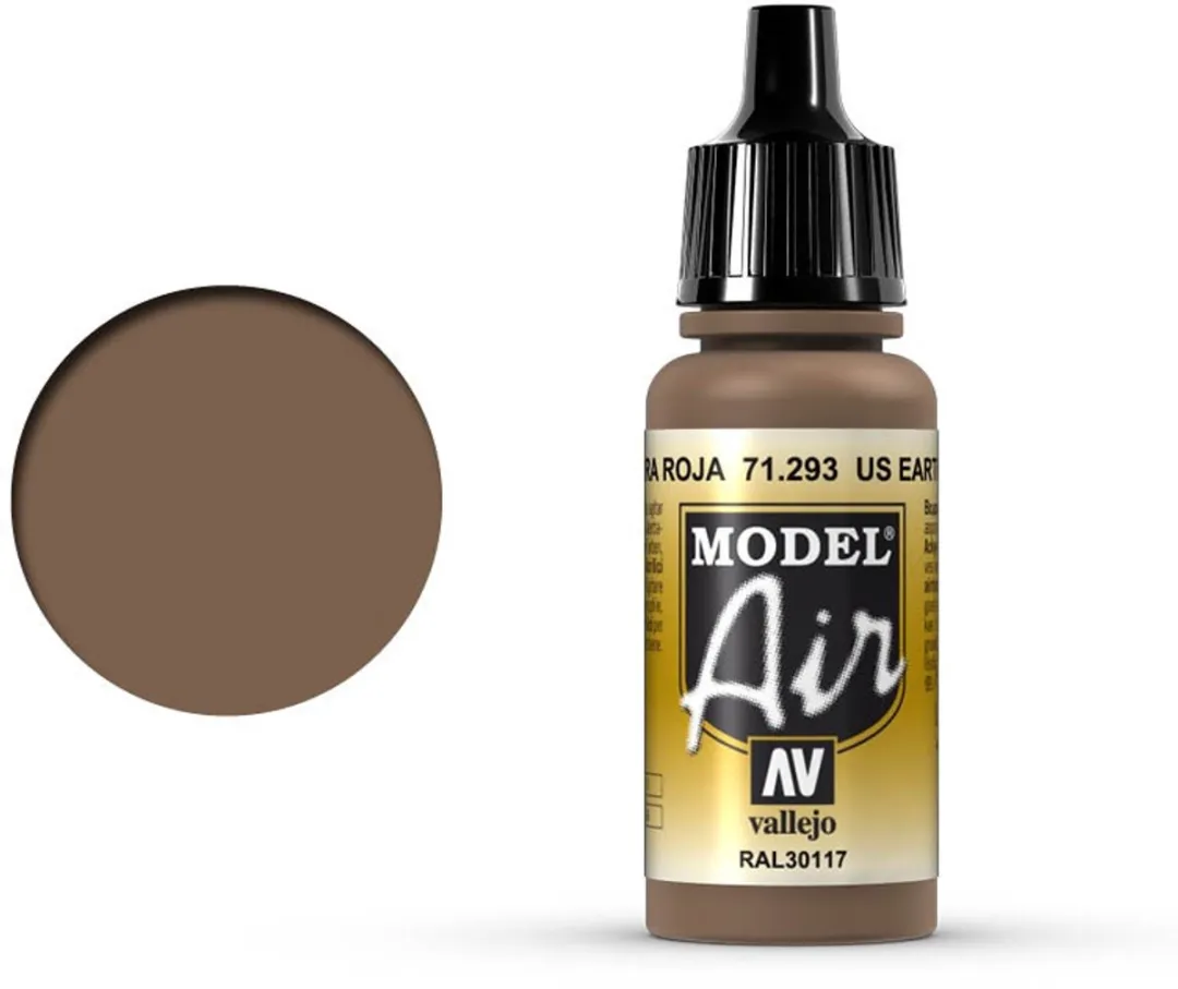 Vallejo Model Air US Earth Red Acrylverf 17ml