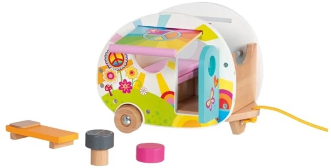 Goki Happy Campers Houten Camper GK51431