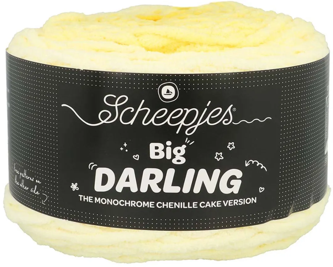 Scheepjes Big Darling Monochrome Cake 421 Lemon