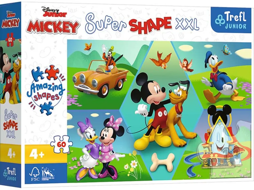 Trefl Disney Mickey Mouse 60 Puzzels