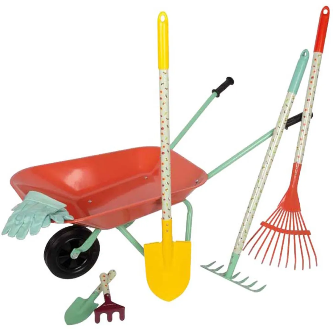 Small Foot Kruiwagen Tuingereedschap 8-delig