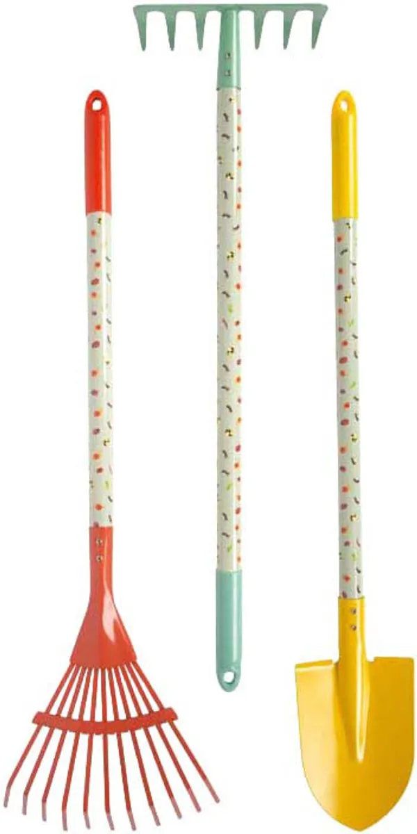 Small Foot Kruiwagen Tuingereedschap 8-delig - Multicolor
