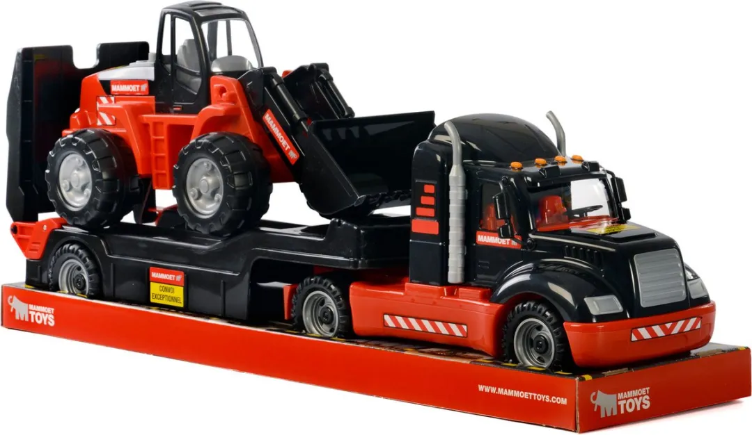 Mammoet Toys Cavallino Torpedo Vrachtwagen Graafmachine Multicolor