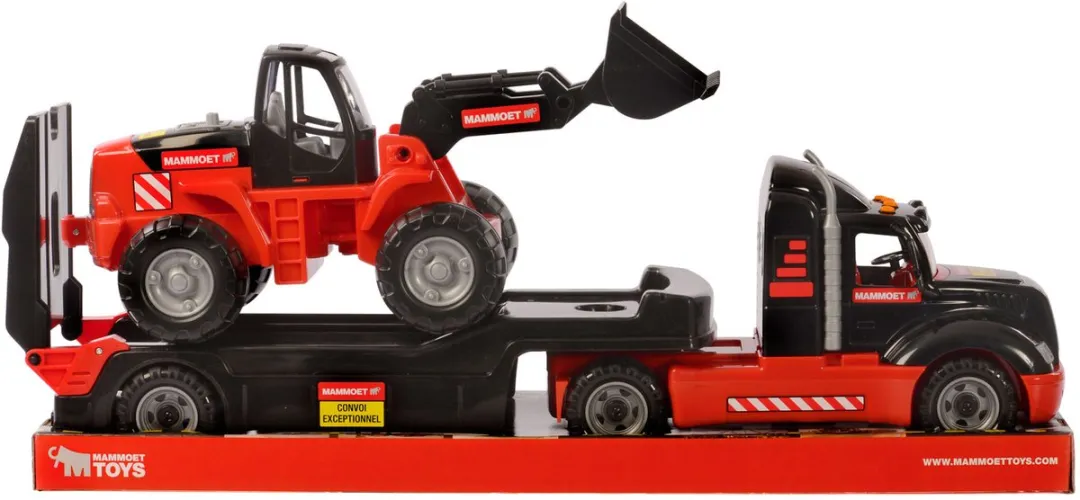 Mammoet Toys Cavallino Torpedo Vrachtwagen Graafmachine Multicolor