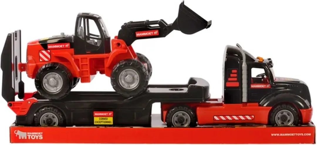 Mammoet Toys Cavallino Torpedo Vrachtwagen Graafmachine Multicolor