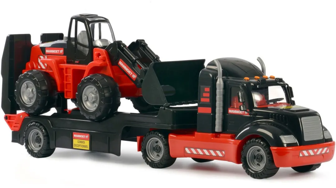 Mammoet Toys Cavallino Torpedo Vrachtwagen Graafmachine Multicolor