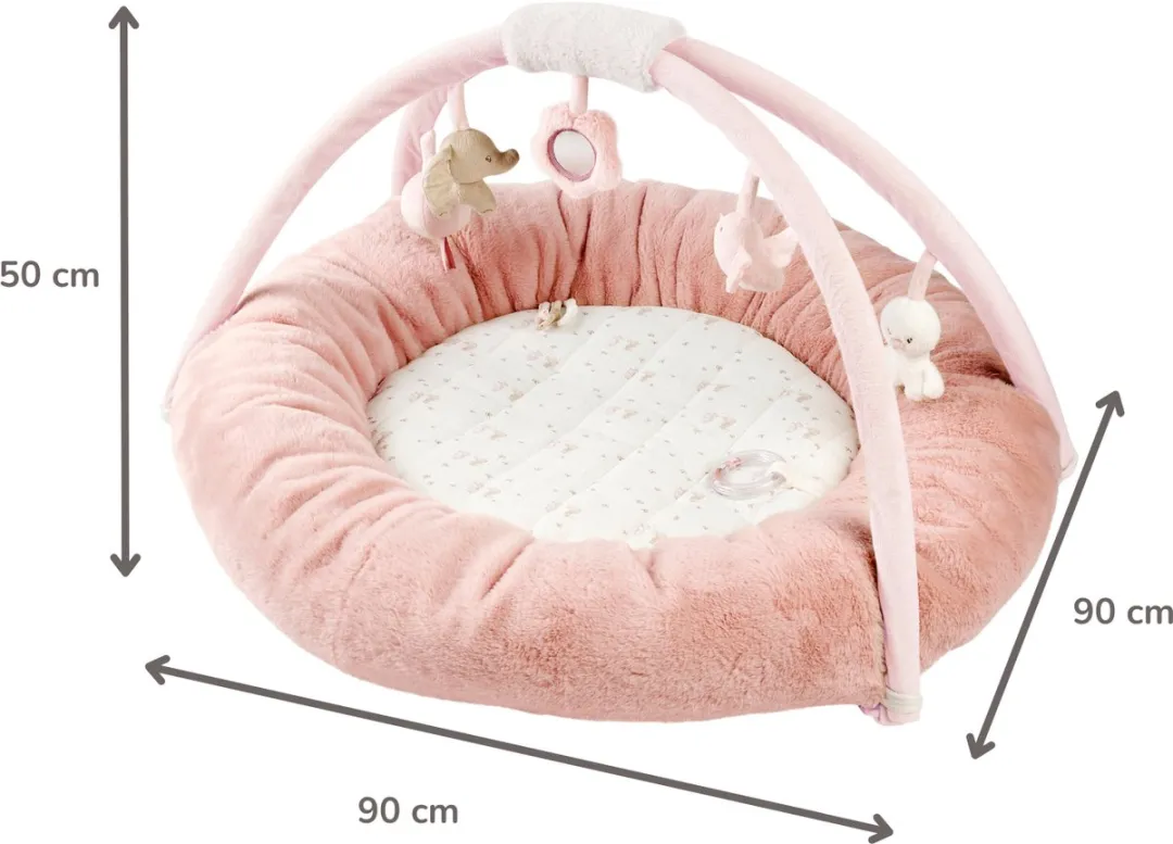 Nattou FanFan Speelmat Baby Roze - 90cm
