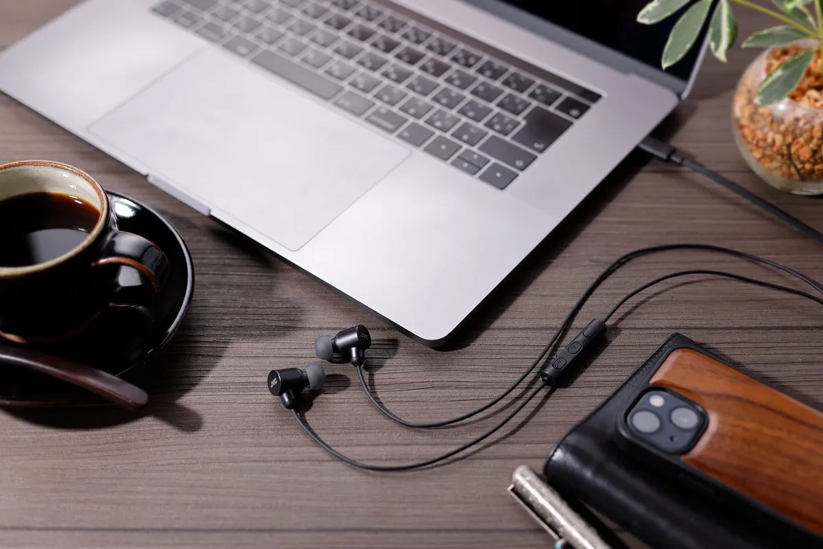JVC HA-FR29UC-B In-Ear USB-C Oordopjes - Zwart