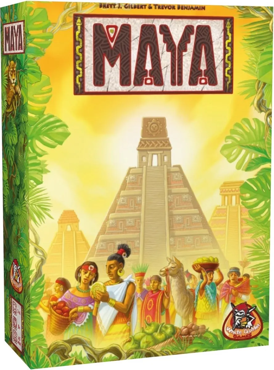 White Goblin Games Maya Gezelschapsspel - 2-4 Spelers