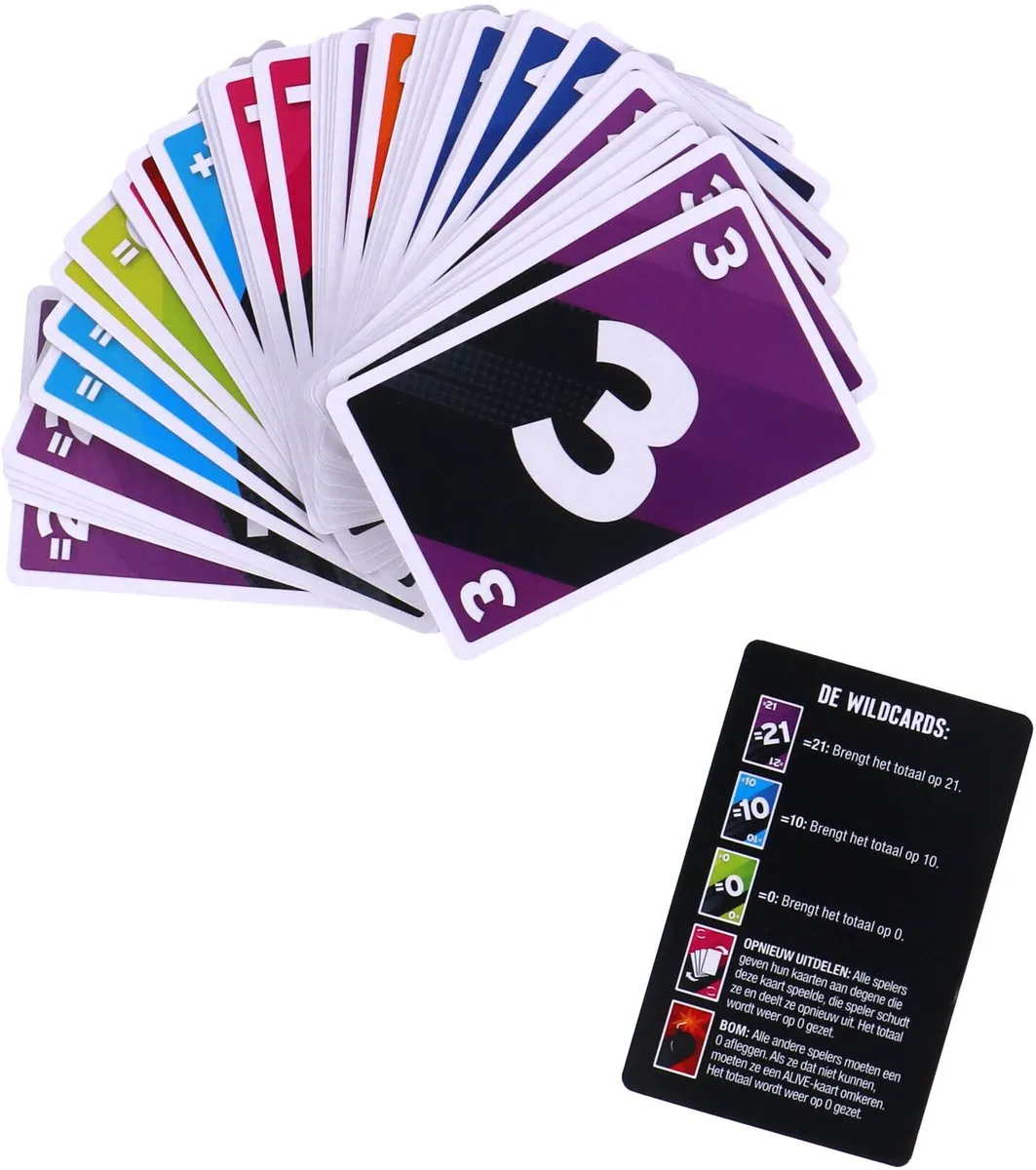 Hasbro Gaming 5 Alive Kaartspel - 4-6 Spelers - afbeelding 6 van 6