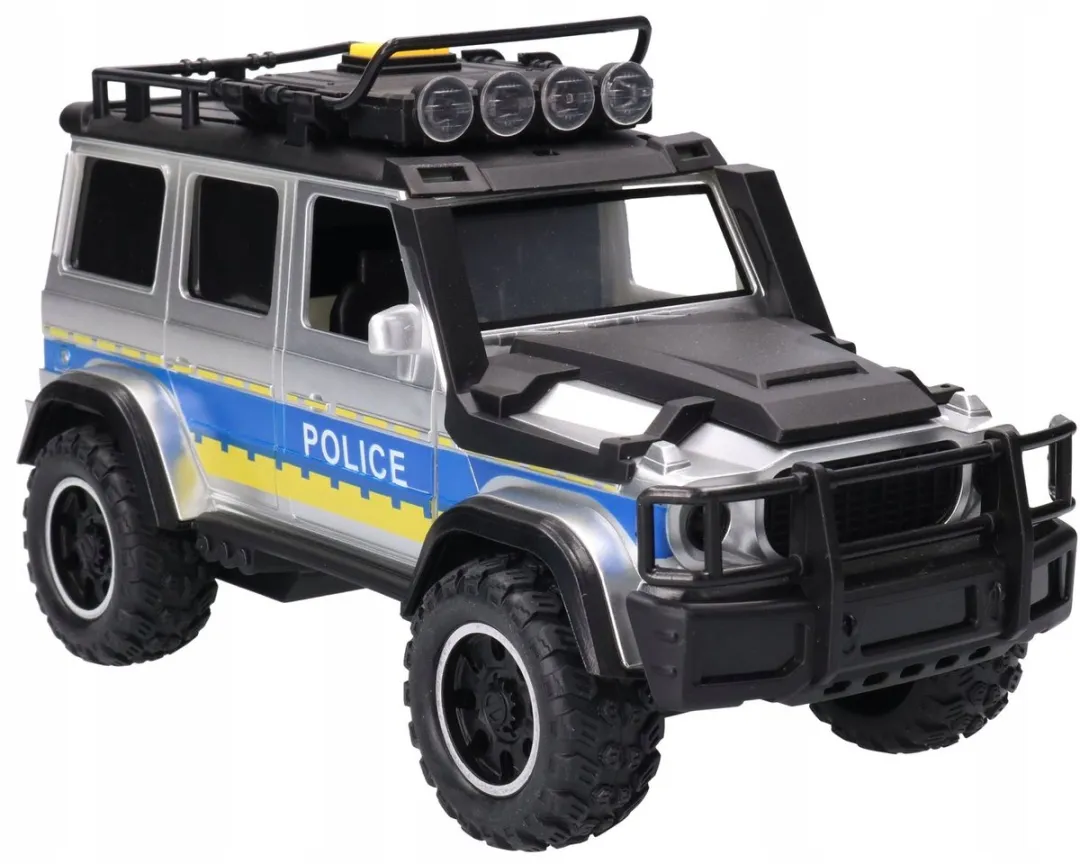 Politiewagen Off-road met Licht en Geluid - Speelgoedauto