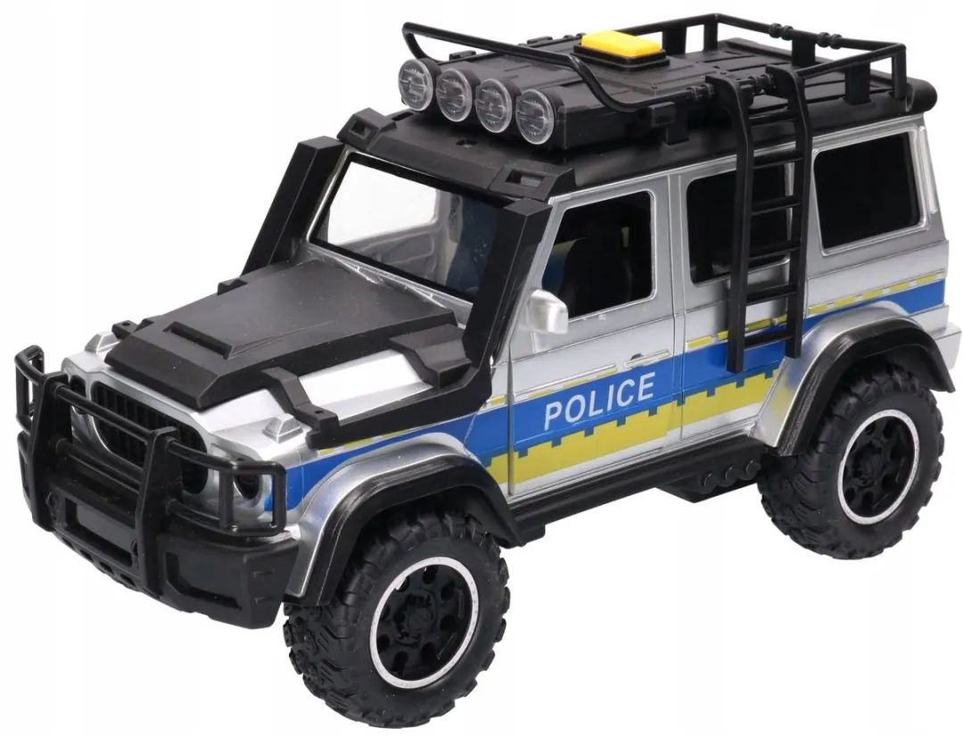 Politiewagen Off-road met Licht en Geluid - Speelgoedauto