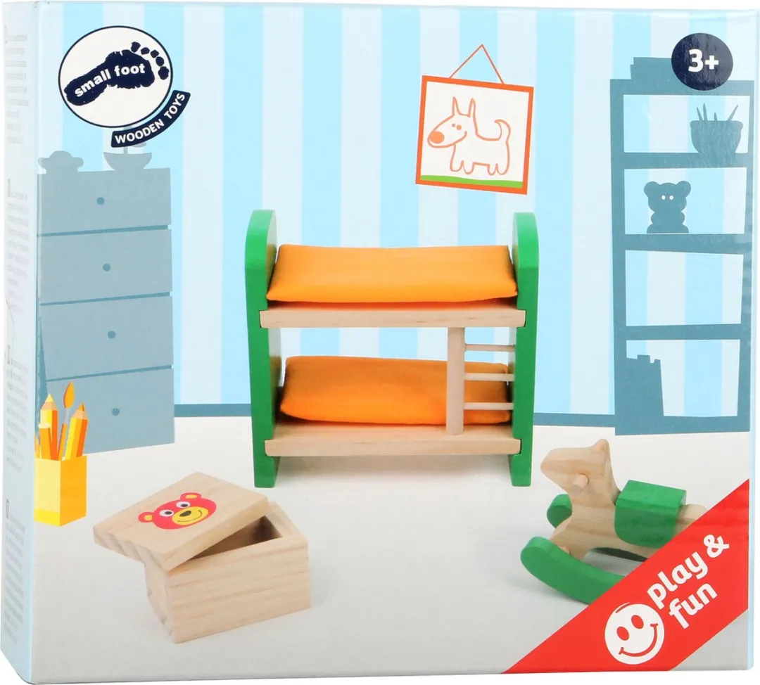 Small Foot Poppenhuis Meubels Kinderkamer - Houten Speelgoed - Wit