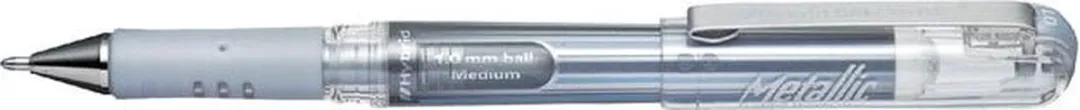 Pentel K230M Gelschrijver Metallic Zilver
