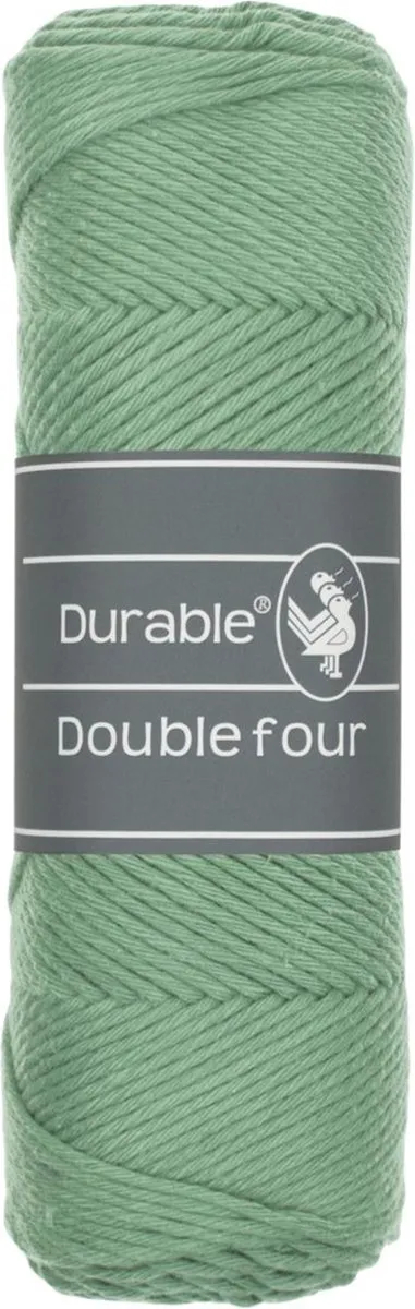 Durable Double Four Katoengaren Dark Mint