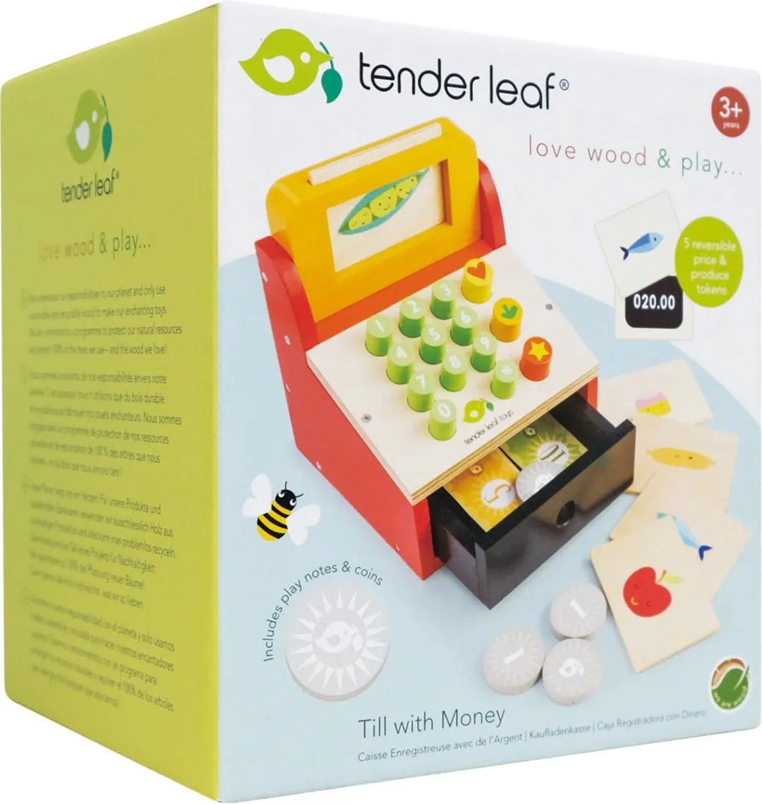 Tender Leaf Toys Houten Kassa Multicolor
