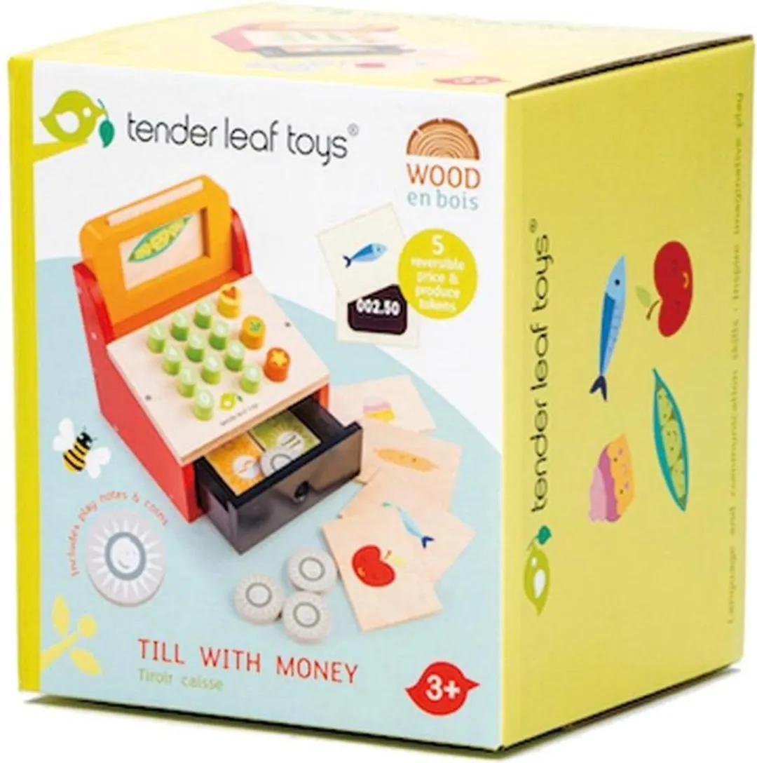 Tender Leaf Toys Houten Kassa Multicolor