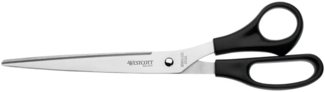 Westcott Kantoorschaar AC-E31111 - 26cm - Zwart