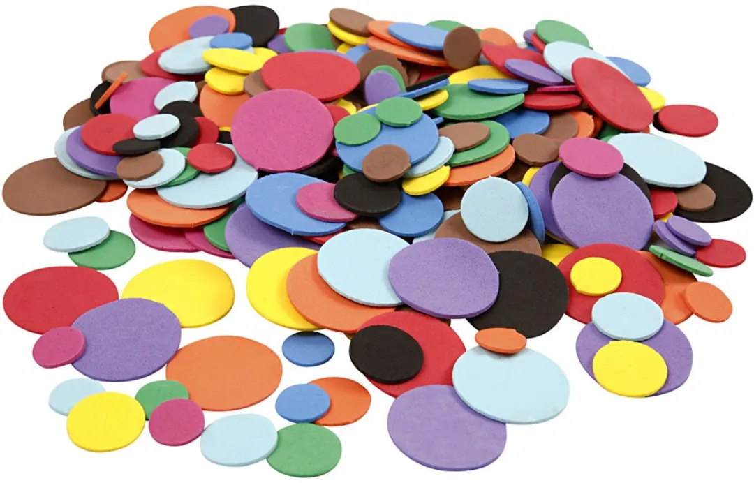 Creativ Company EVA Foam Cirkels 12-32mm