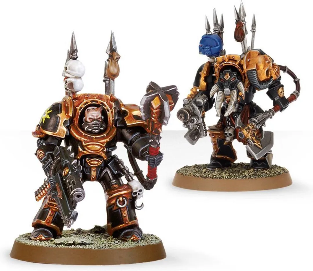 Games Workshop Chaos Space Marines Terminators - 5 Stuks