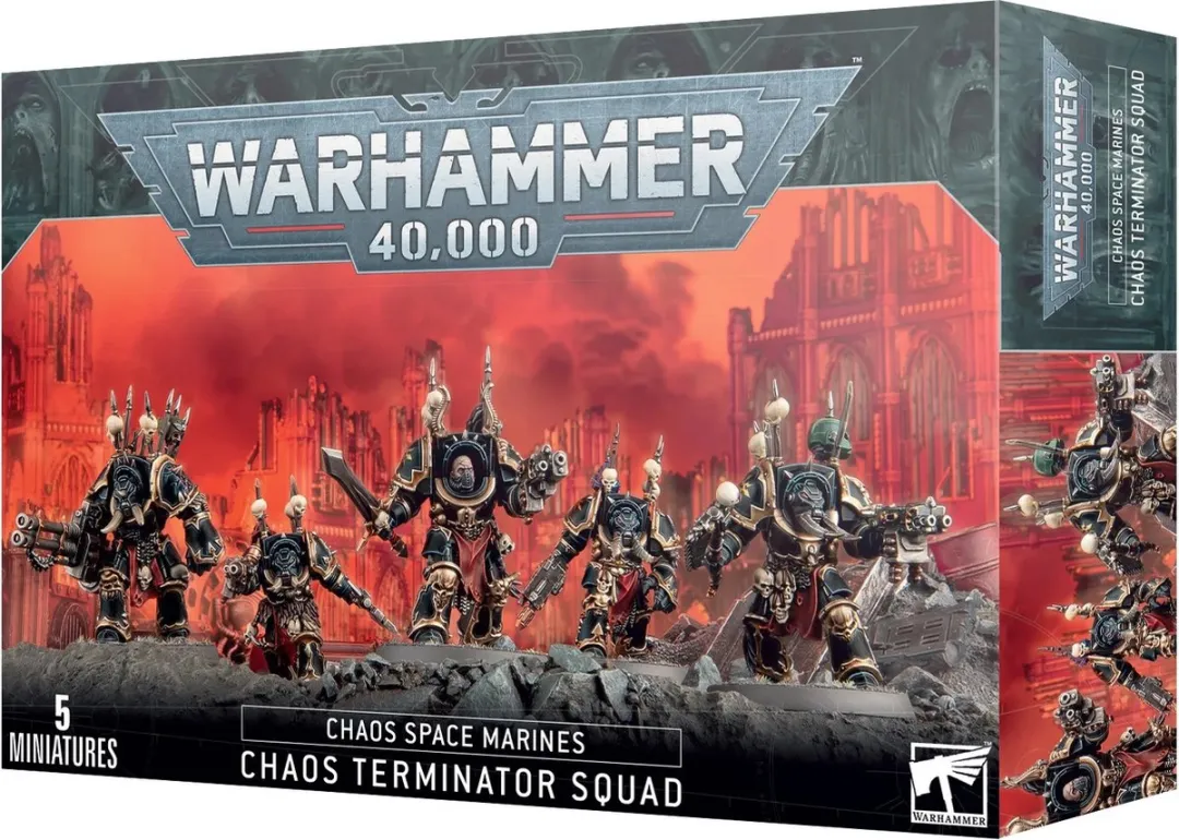 Games Workshop Chaos Space Marines Terminators