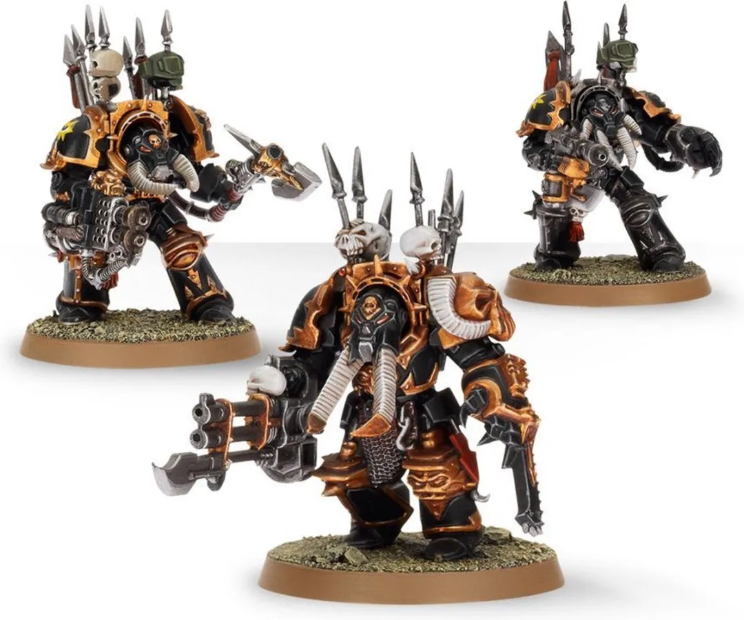 Games Workshop Chaos Space Marines Terminators - 5 Stuks
