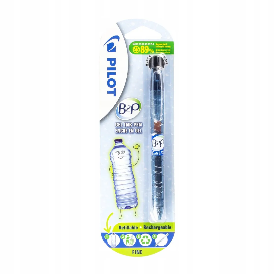 Pilot B2P Gelpen Zwart 0.5mm