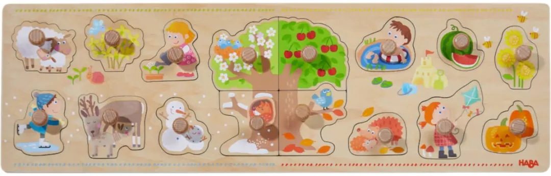 HABA Inlegpuzzel Vier Seizoenen 1000 Stuks