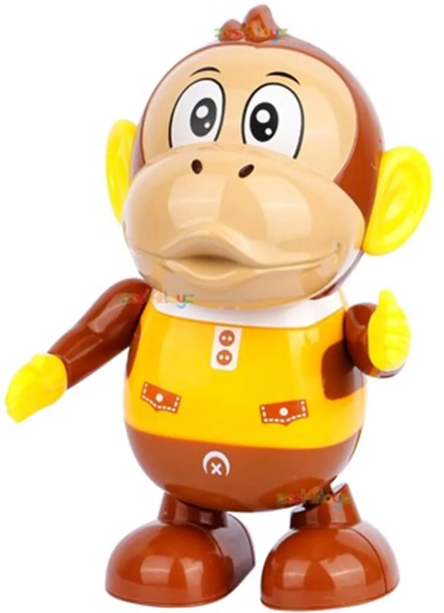 YJ Toys MOS Swinging Dancing Punch Baby Monkey M171980 - Dansend Aapje - 3x AAA