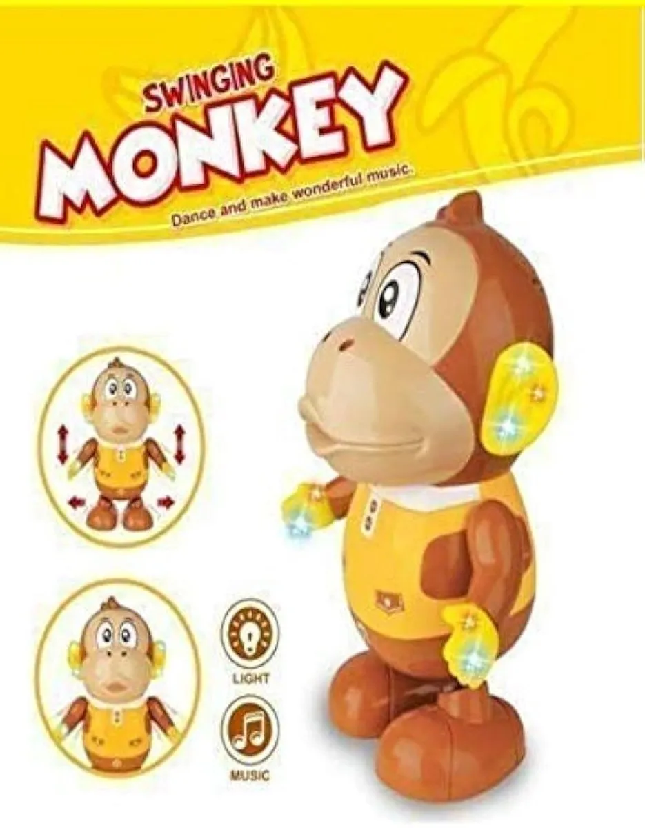 YJ Toys MOS Swinging Dancing Punch Baby Monkey M171980 - Dansend Aapje - 3x AAA