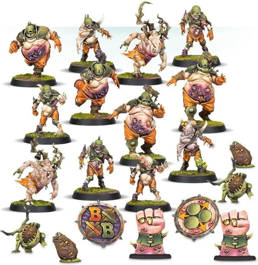 Games Workshop Nurgle’s Rotters Blood Bowl Team - Grijs