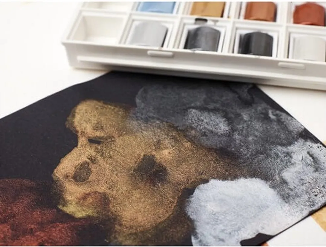 Winsor & Newton Cotman Metallic Pocket Box Aquarelset 8x10g