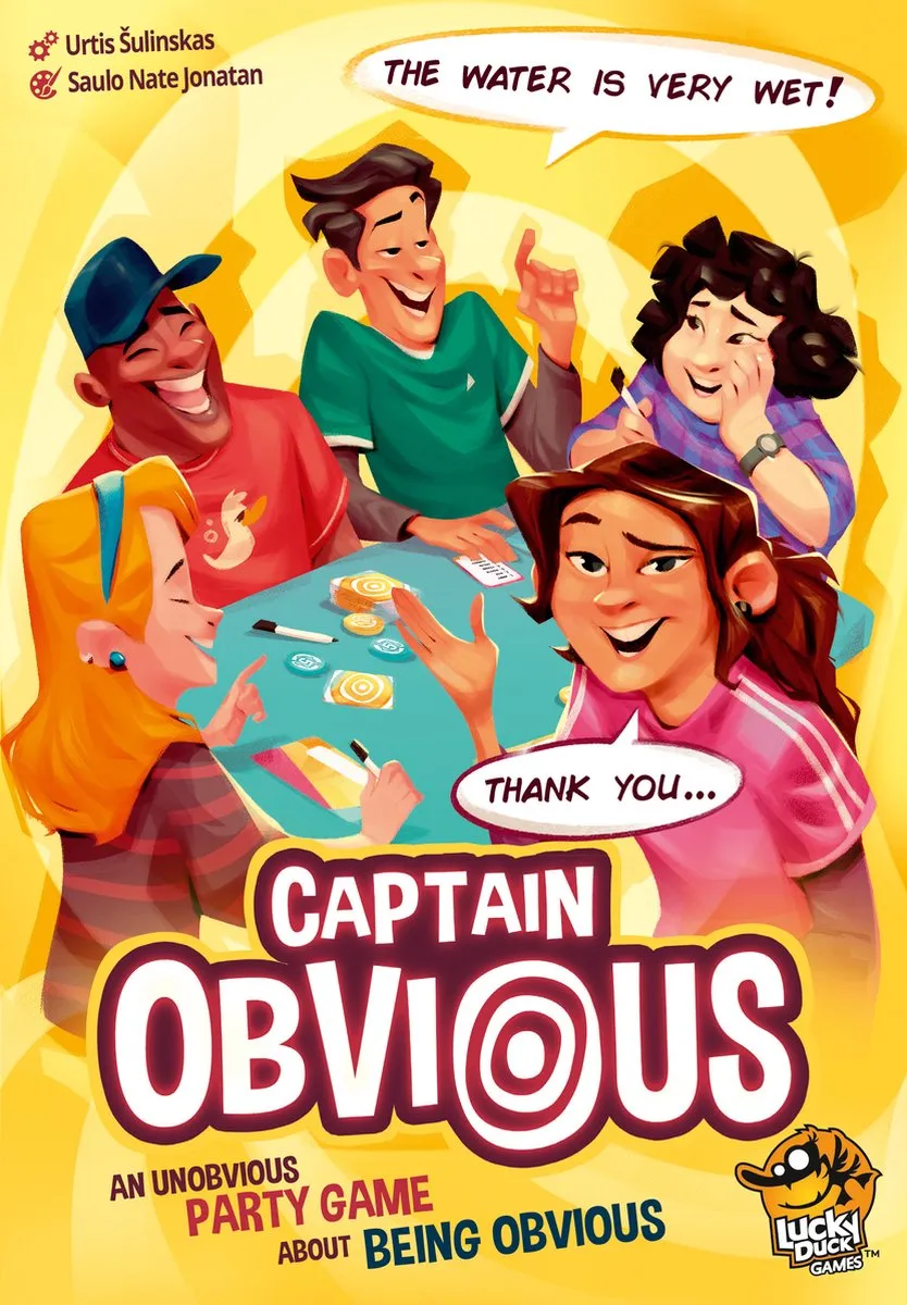 Lucky Duck Games Captain Obvious Kaartspel - 933842 - 3-10 Spelers