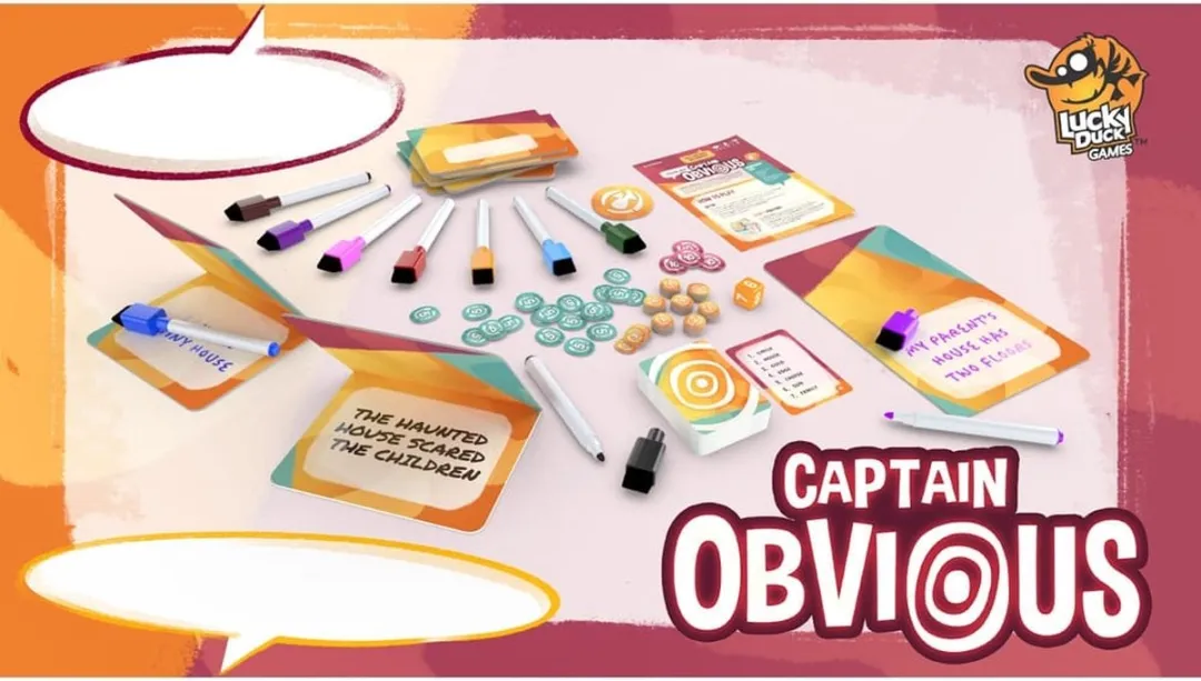 Lucky Duck Games Captain Obvious Kaartspel - 933842 - 3-10 Spelers