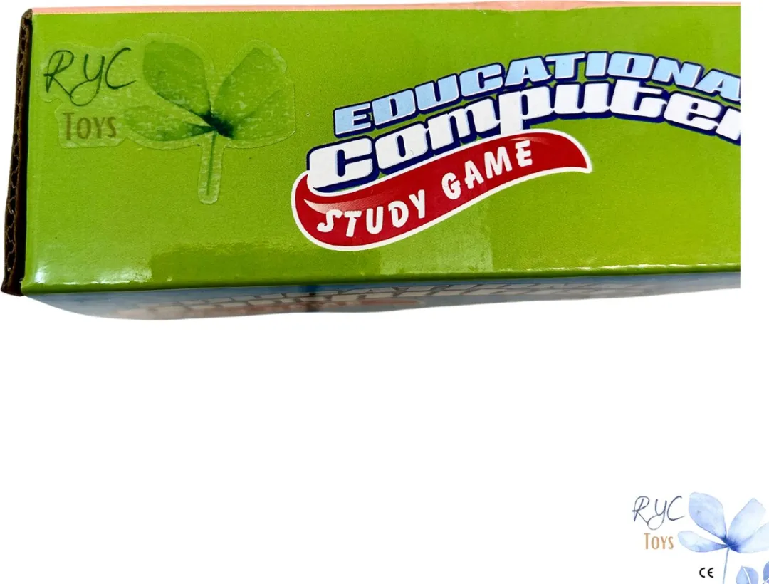 RyC Toys Laptop voor kinderen - Educatieve leercomputer met geluid en licht