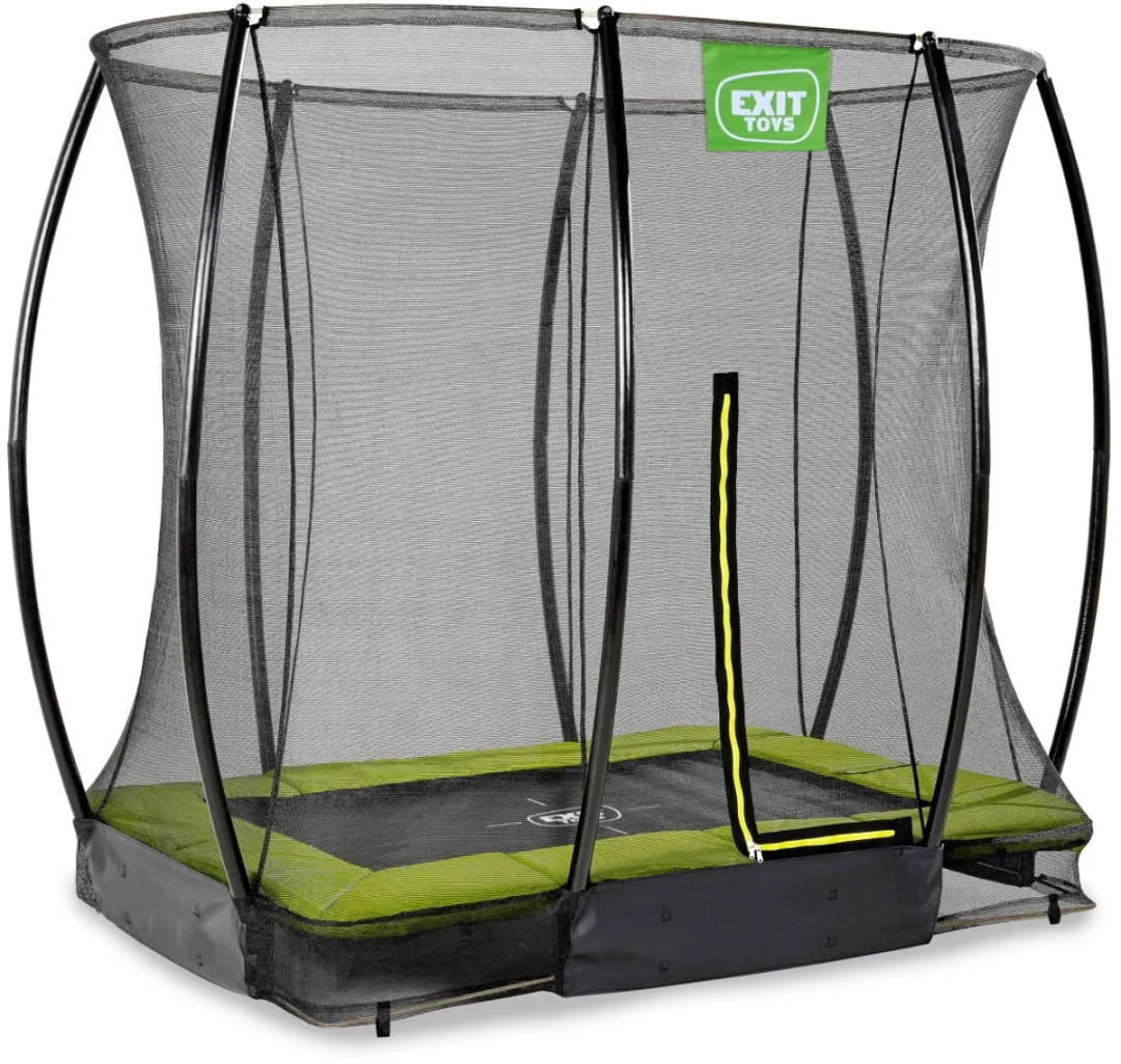 EXIT Silhouette Inground Trampoline 153x214cm - Groen