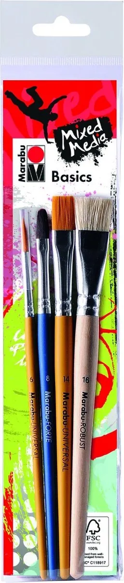 Marabu Basics Penselen Set